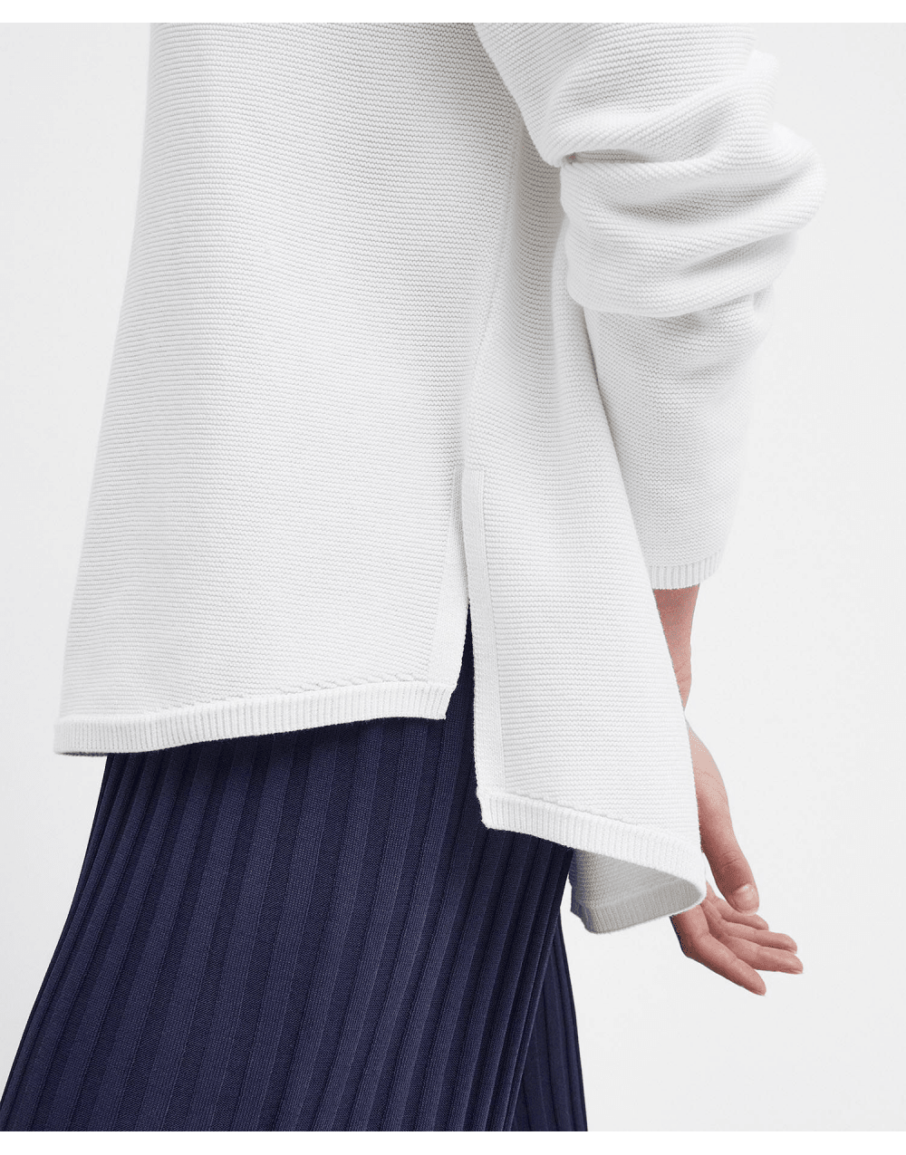 Young Ideas/Henmores - Marine Knitted Jumper - BE13 Light Sand - 8