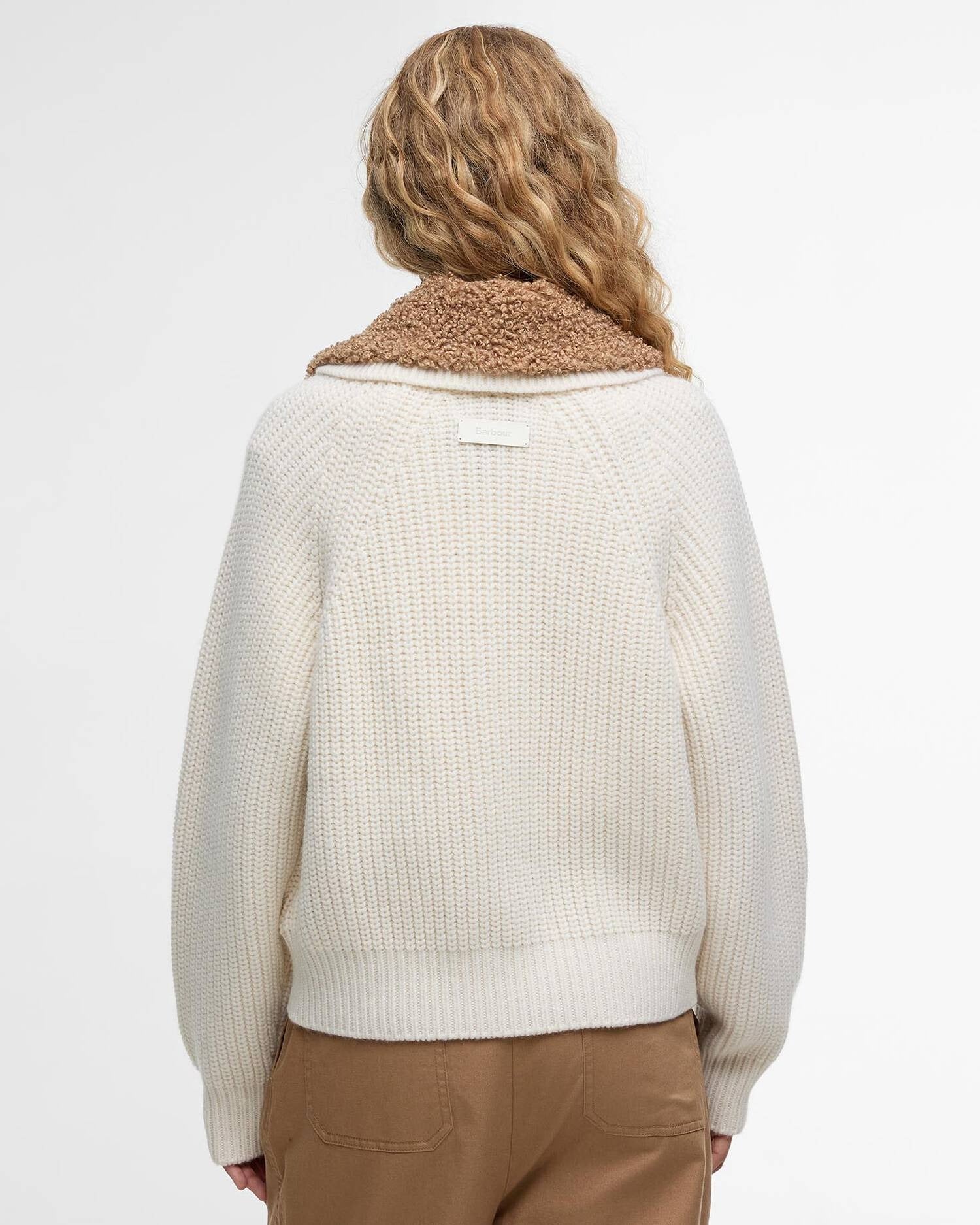 Young Ideas/Henmores - Marla Knitted Bomber - BE11 Neutral - 8