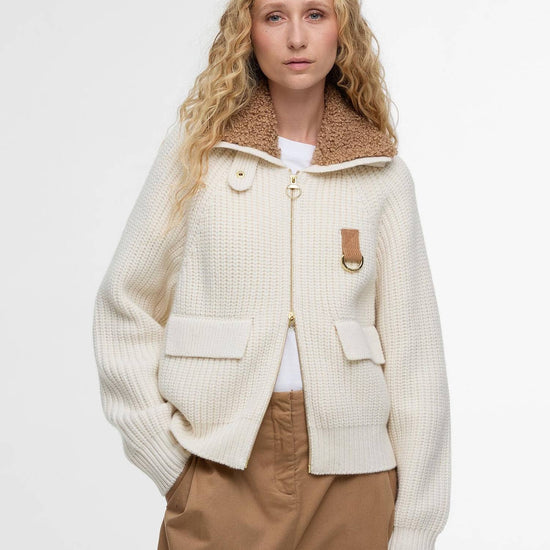 Young Ideas/Henmores - Marla Knitted Bomber - BE11 Neutral - 8