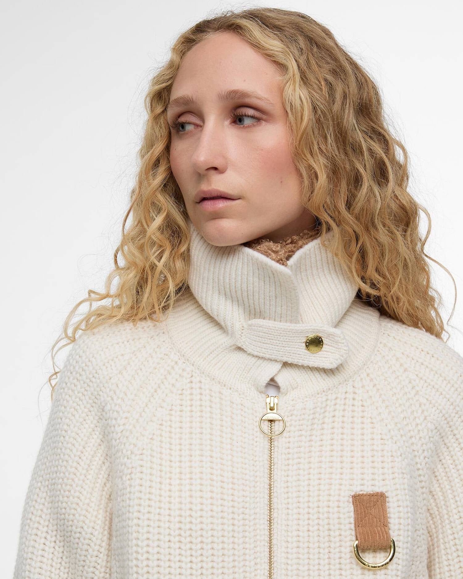 Young Ideas/Henmores - Marla Knitted Bomber - BE11 Neutral - 8