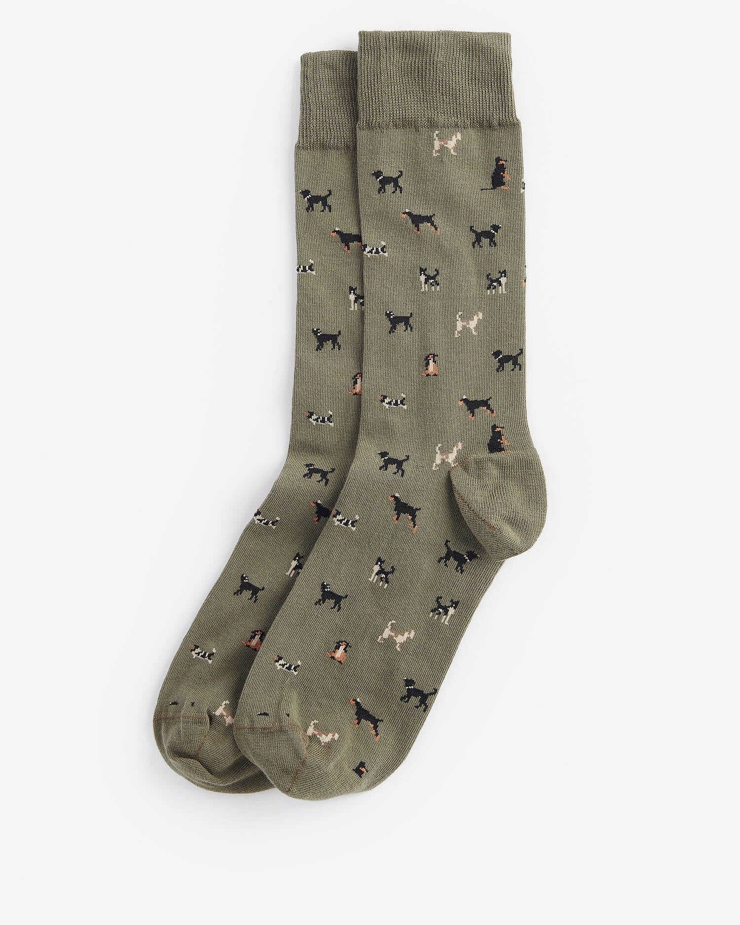 Young Ideas & Henmores - Mavin Socks - OL54 Mid Olive Dog - M