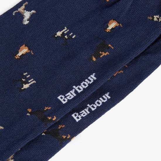 Young Ideas/Henmores - Mavin Socks - BL79 Mid Blue Dog - M