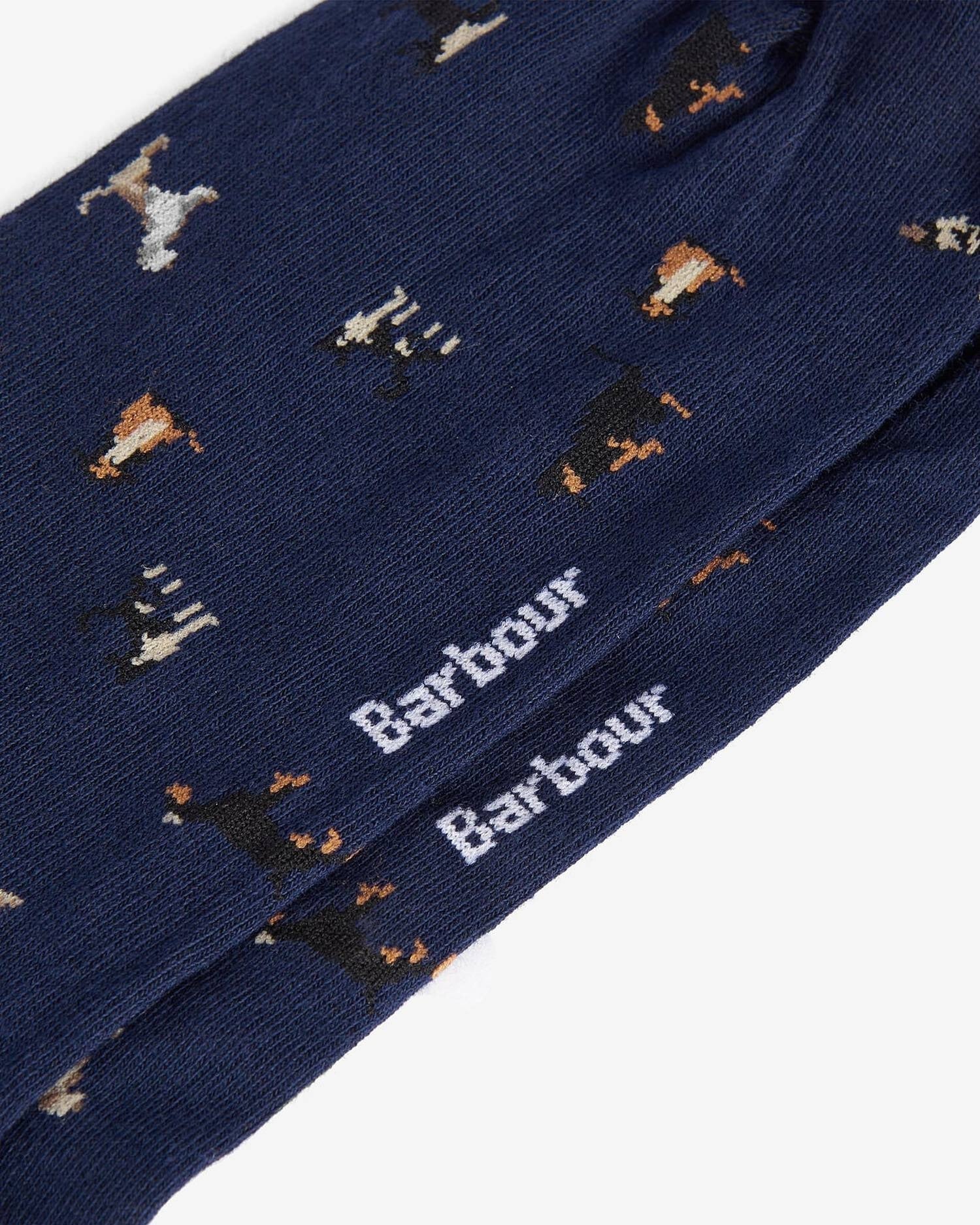 Young Ideas/Henmores - Mavin Socks - BL79 Mid Blue Dog - M