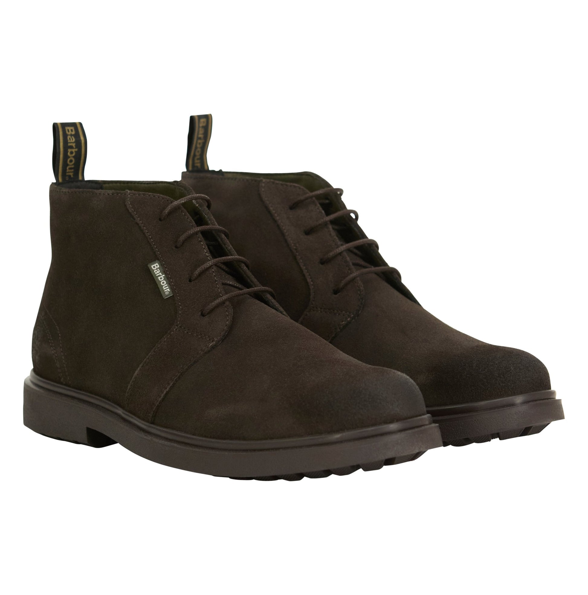 Young Ideas & Henmores -Meays Chukka Boot -BR96 Dark Brown Suede -8