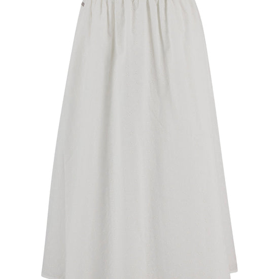 Young Ideas & Henmores - Melody Midi Skirt - WH11 White - 8