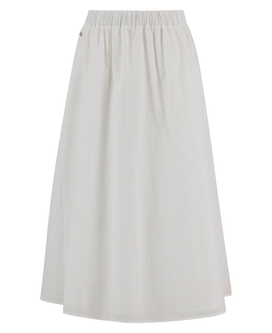 Young Ideas & Henmores - Melody Midi Skirt - WH11 White - 8