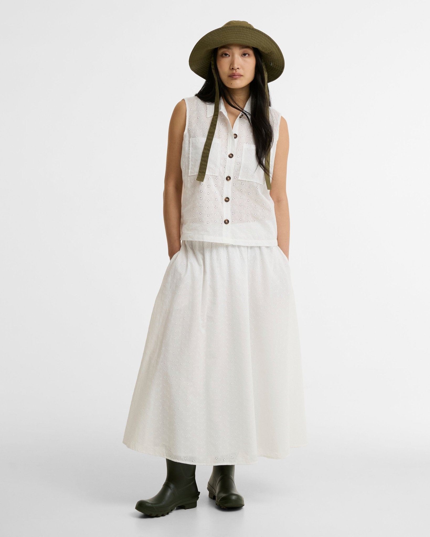 Young Ideas & Henmores - Melody Shirt - WH11 White - 8