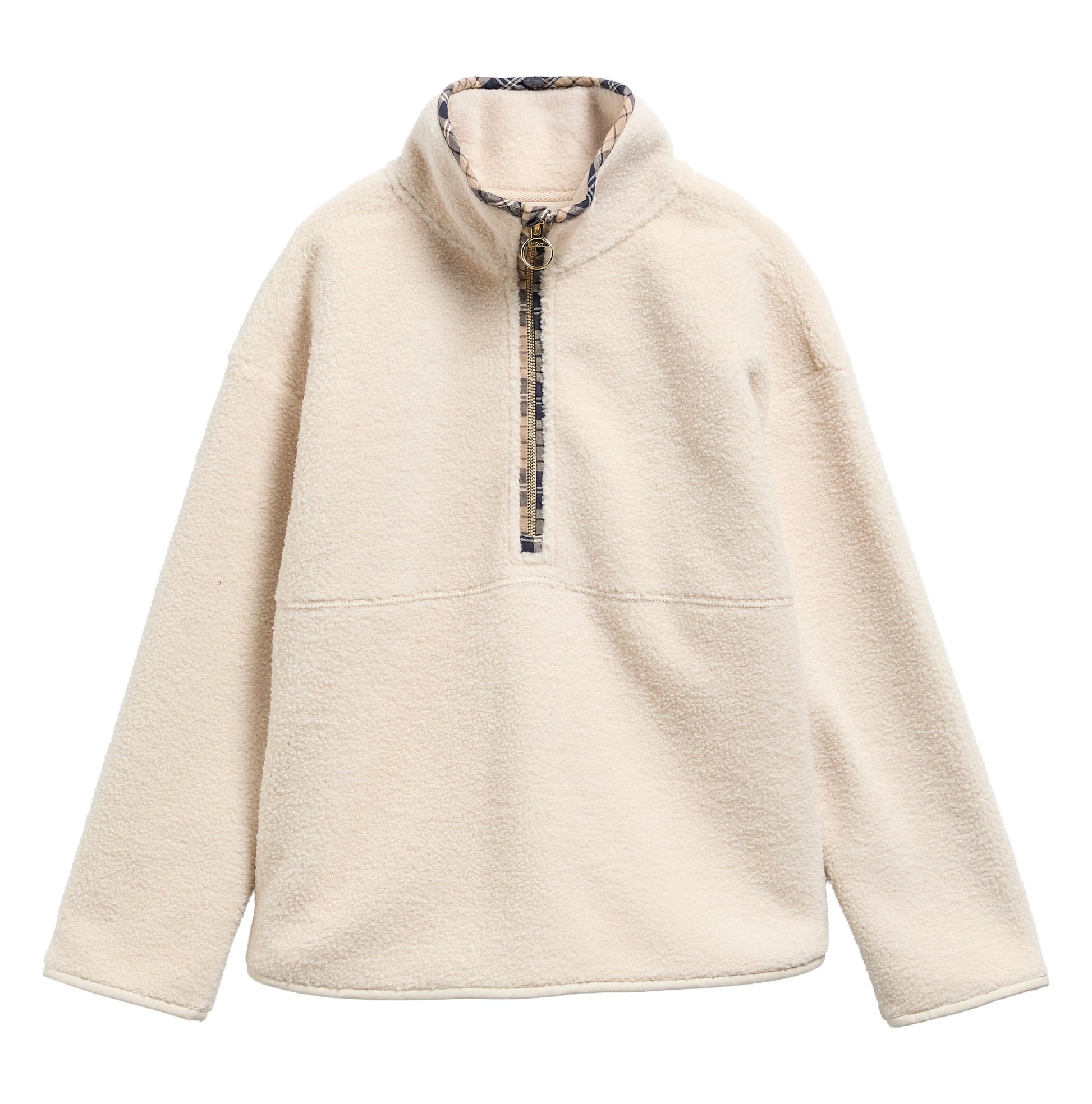 Young Ideas & Henmores -Merys Quarter Zip Fleece -CR52 Birch -8