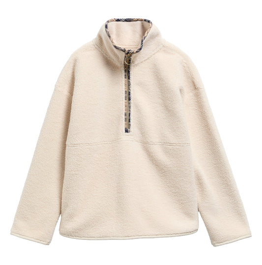 Young Ideas & Henmores -Merys Quarter Zip Fleece -CR52 Birch -8