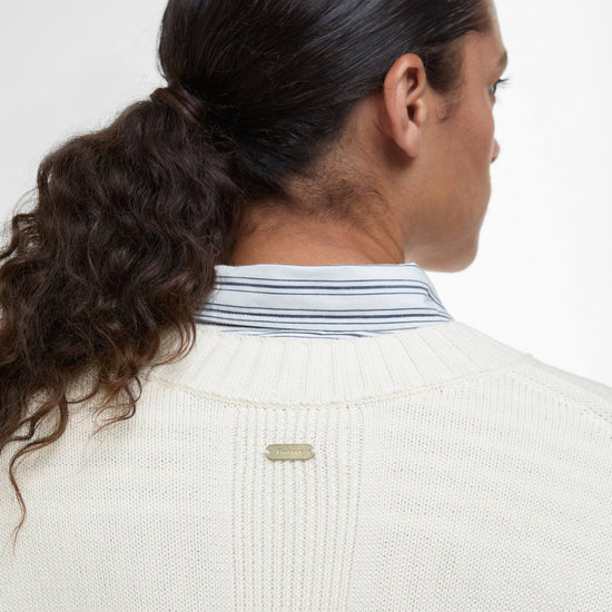 Young Ideas/Henmores - MH Birdie Knitted Jumper - WH71 Cloud - 8