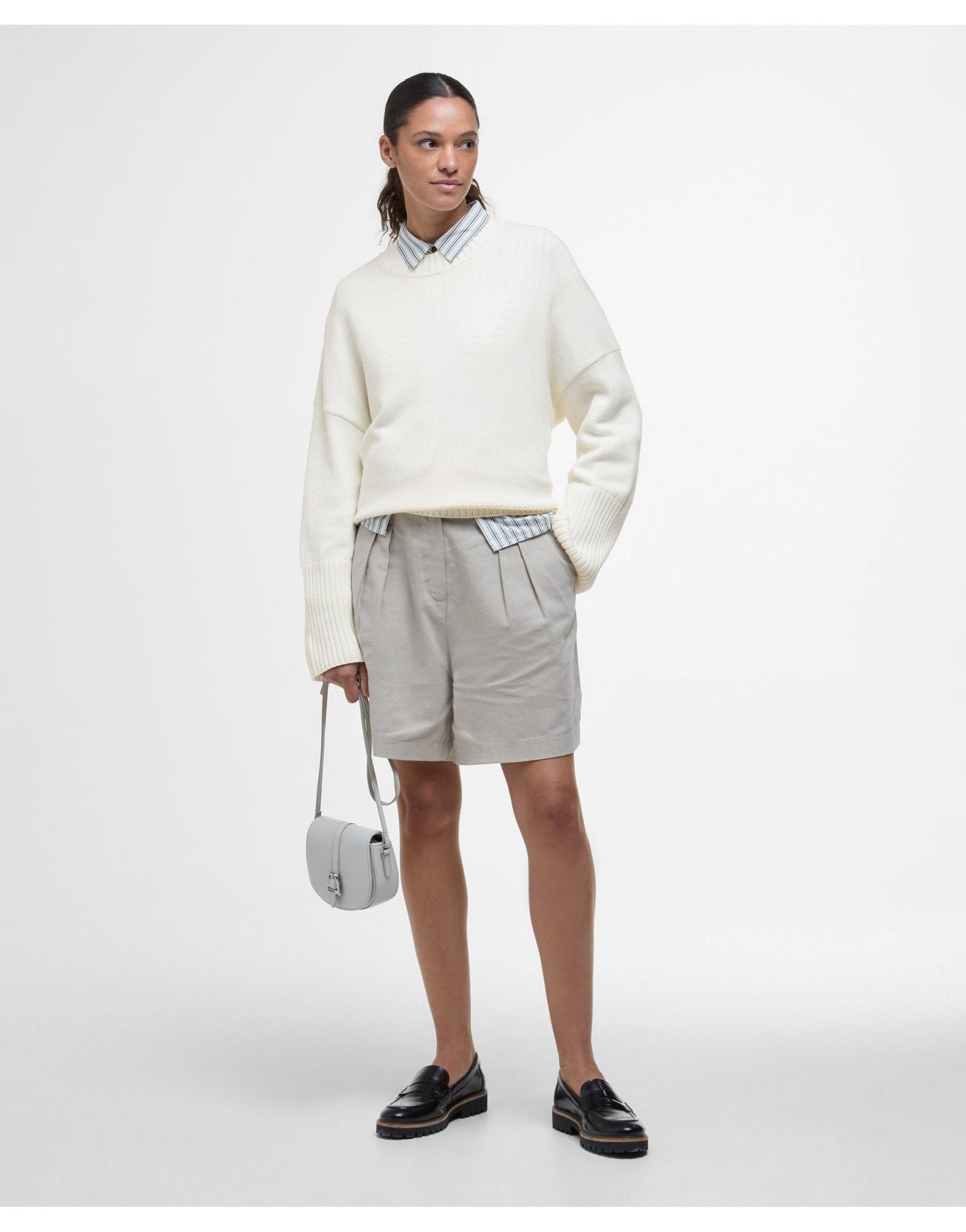 Young Ideas/Henmores - MH Birdie Knitted Jumper - WH71 Cloud - 8