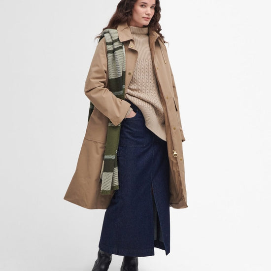 Young Ideas/Henmores - MH Francis Waterproof Parka - BE51 Honey/Ancient Loden Tartan - 8