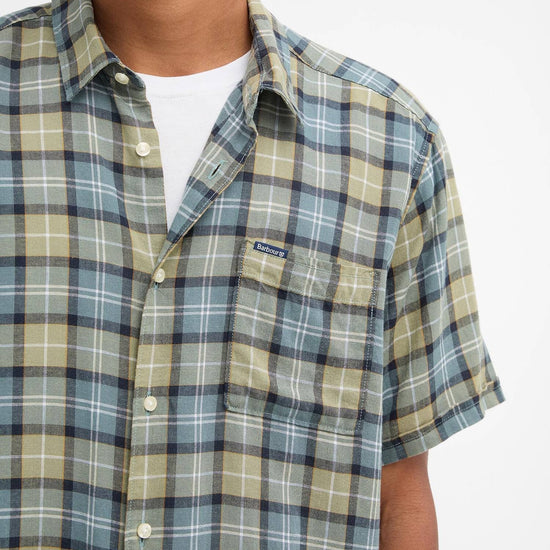 Young Ideas & Henmores - Midfield Tartan Summer Fit Shirt - TN37 Highland Loch Tartan - M