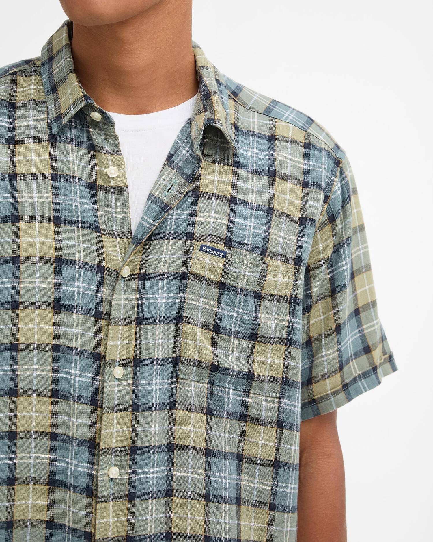 Young Ideas & Henmores - Midfield Tartan Summer Fit Shirt - TN37 Highland Loch Tartan - M