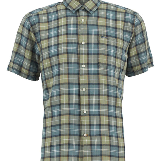 Young Ideas & Henmores - Midfield Tartan Summer Fit Shirt - TN37 Highland Loch Tartan - M