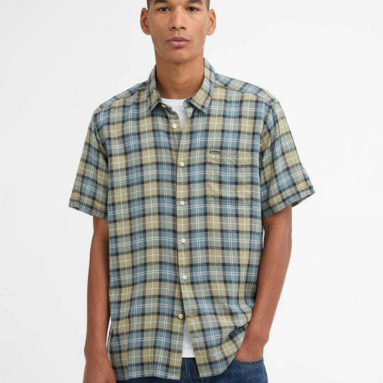 Young Ideas & Henmores - Midfield Tartan Summer Fit Shirt - TN37 Highland Loch Tartan - M