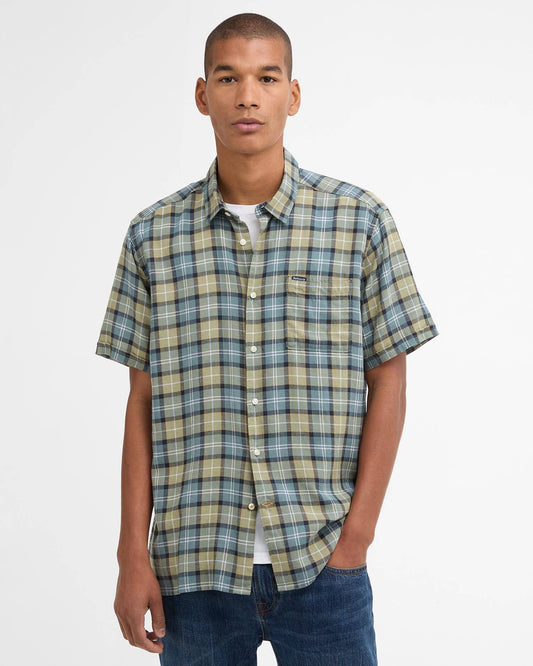 Young Ideas & Henmores - Midfield Tartan Summer Fit Shirt - TN37 Highland Loch Tartan - M