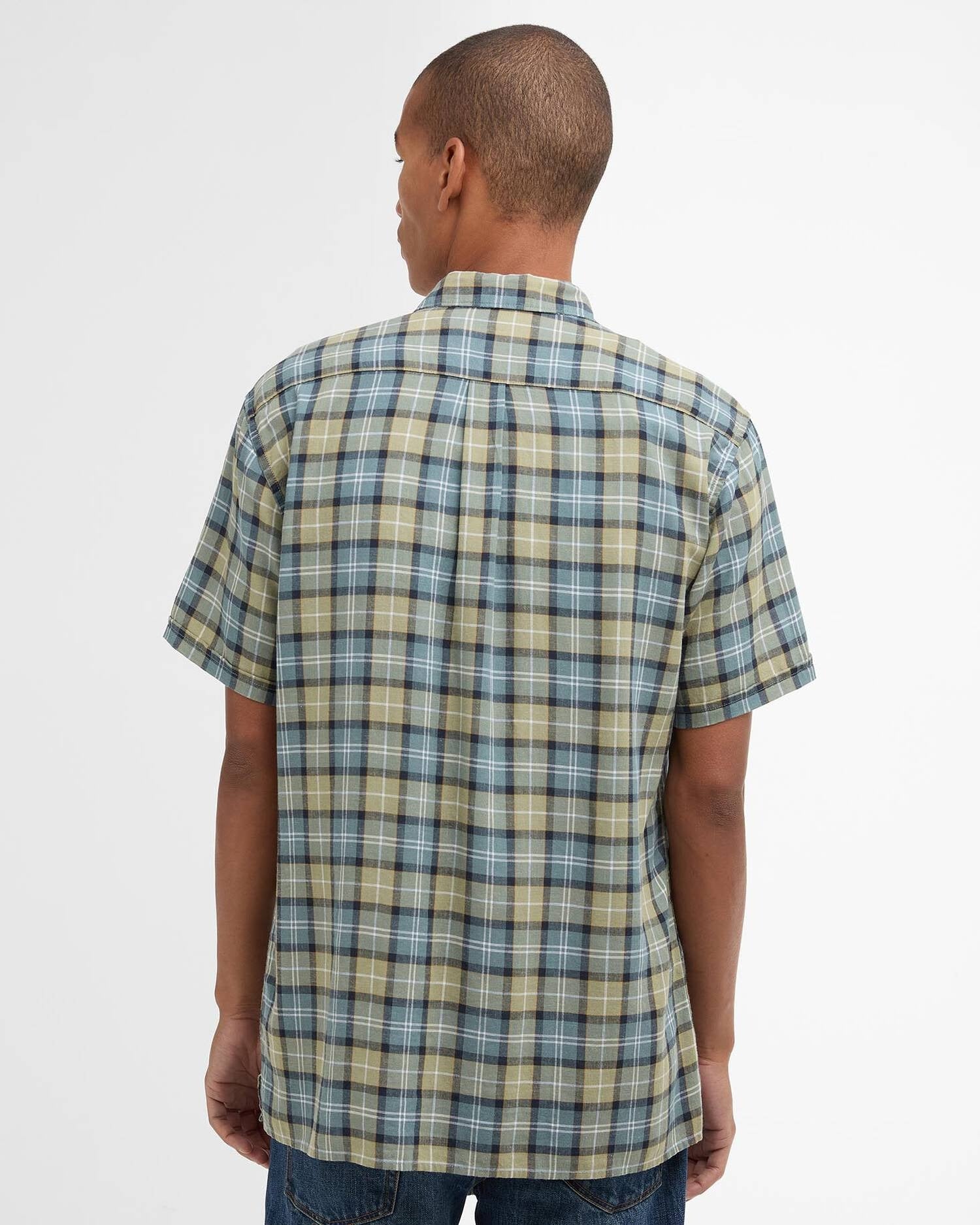 Young Ideas & Henmores - Midfield Tartan Summer Fit Shirt - TN37 Highland Loch Tartan - M
