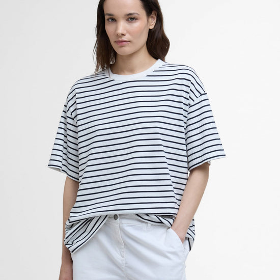 Young Ideas/Henmores - Millie Top - WH71 Cloud Stripe - 8