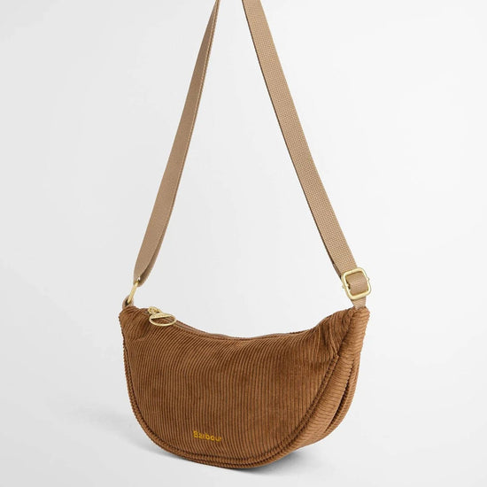Young Ideas & Henmores -Mini Mia Cord Sling Bag -BR71 Brown -OS