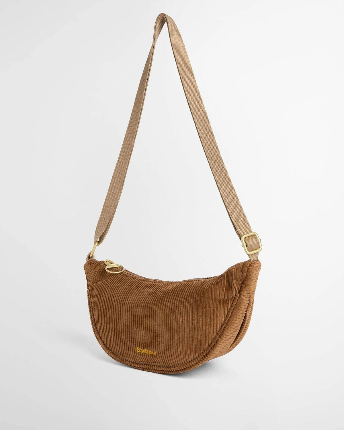 Young Ideas & Henmores -Mini Mia Cord Sling Bag -BR71 Brown -OS