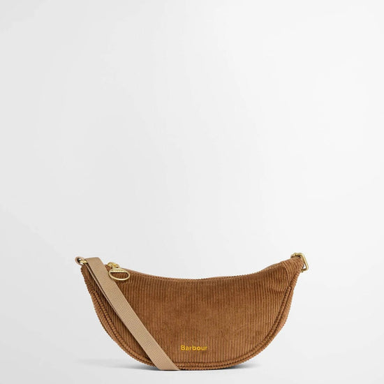 Young Ideas & Henmores -Mini Mia Cord Sling Bag -BR71 Brown -OS