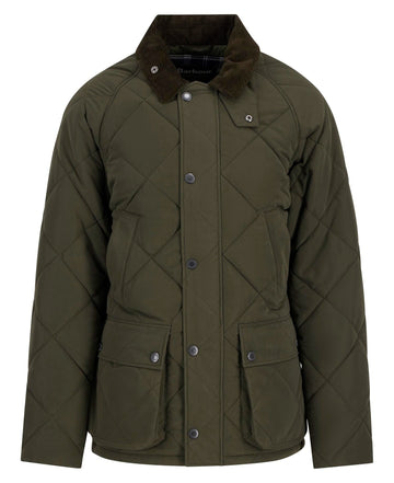 Young Ideas/Henmores - Modern Bedale Quilted Jacket - Olive - M