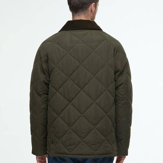 Young Ideas/Henmores - Modern Bedale Quilted Jacket - Olive - M