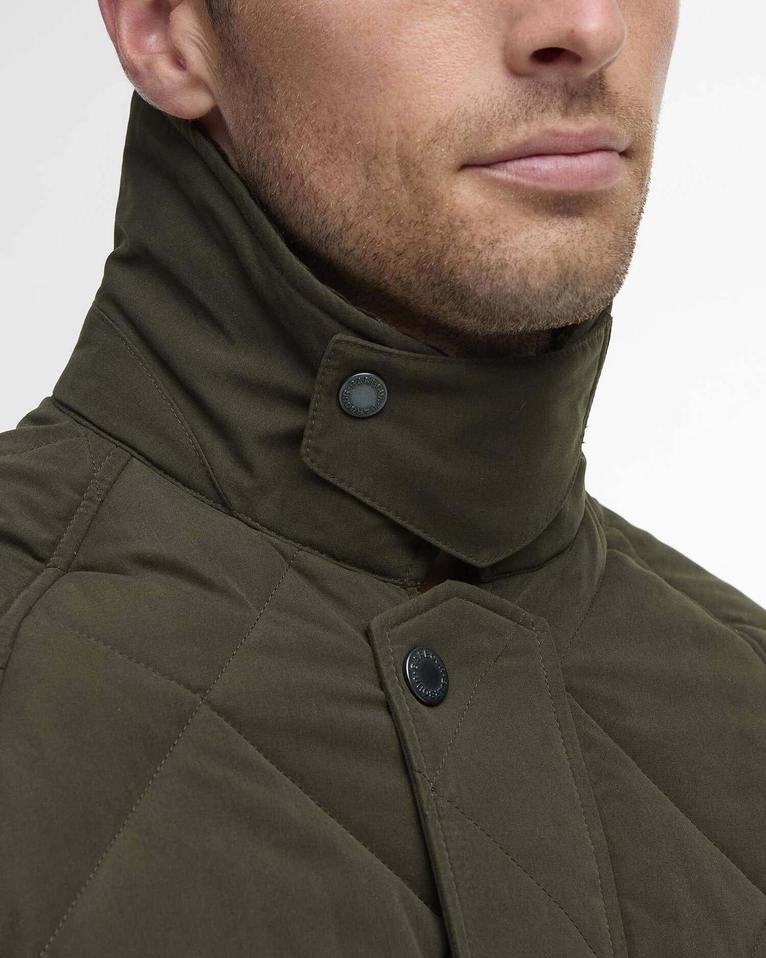 Young Ideas/Henmores - Modern Bedale Quilted Jacket - Olive - M