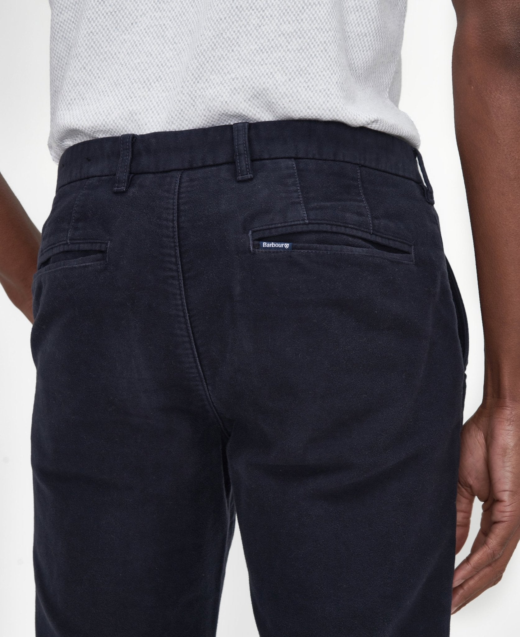 Young Ideas & Henmores -Moleskin Tailored Fit Trouser -SN71 Dark Sand -32/32
