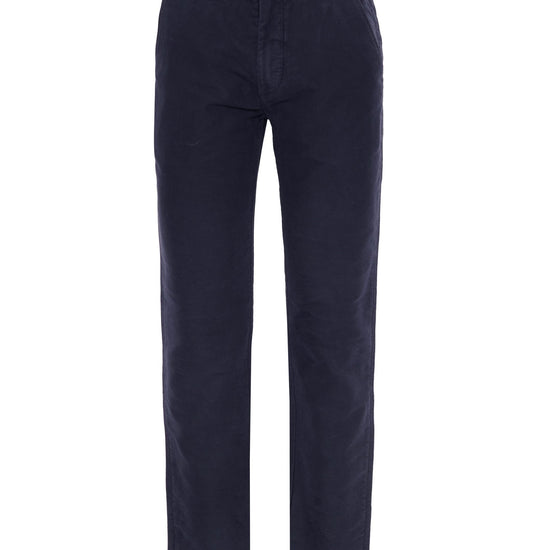 Young Ideas & Henmores -Moleskin Tailored Fit Trouser -NY91 Navy -32/32