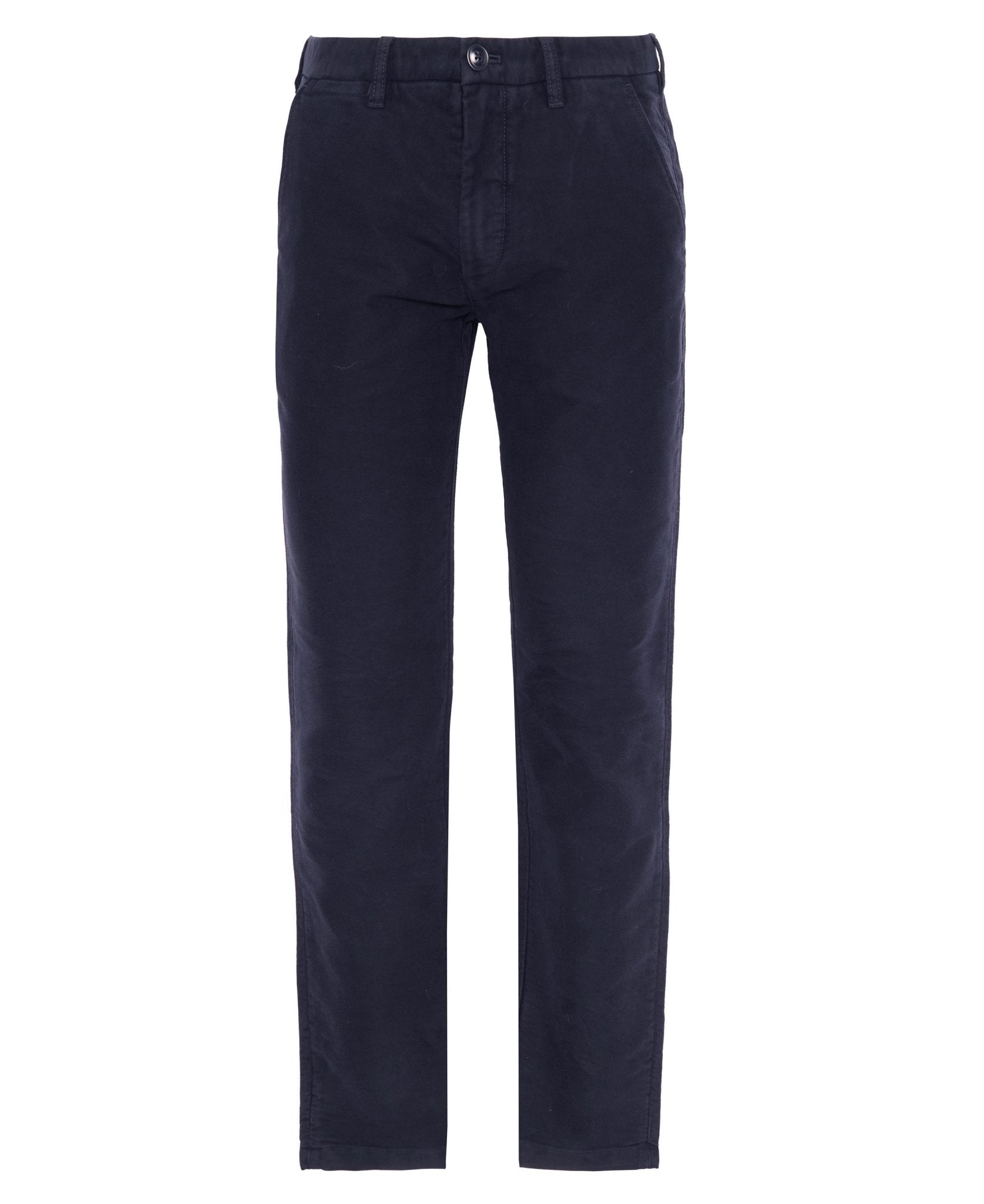 Young Ideas & Henmores -Moleskin Tailored Fit Trouser -NY91 Navy -32/32