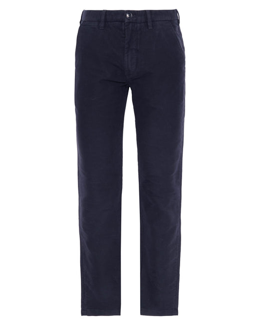 Young Ideas & Henmores -Moleskin Tailored Fit Trouser -NY91 Navy -32/32