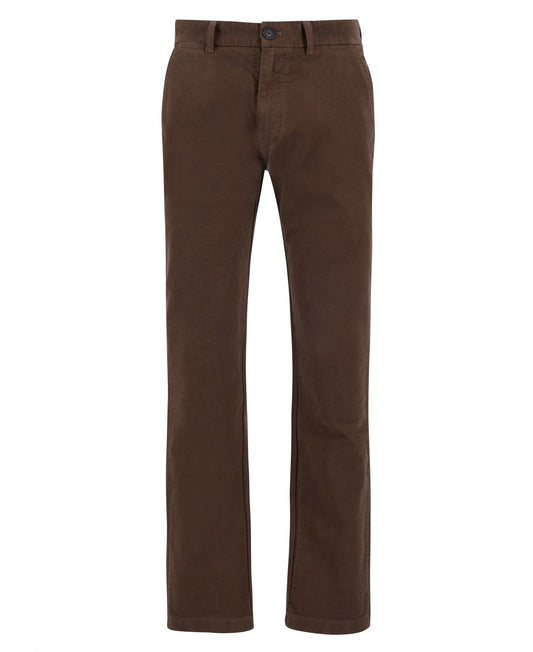 Young Ideas & Henmores -Moleskin Tailored Fit Trouser -SN71 Dark Sand -32/32