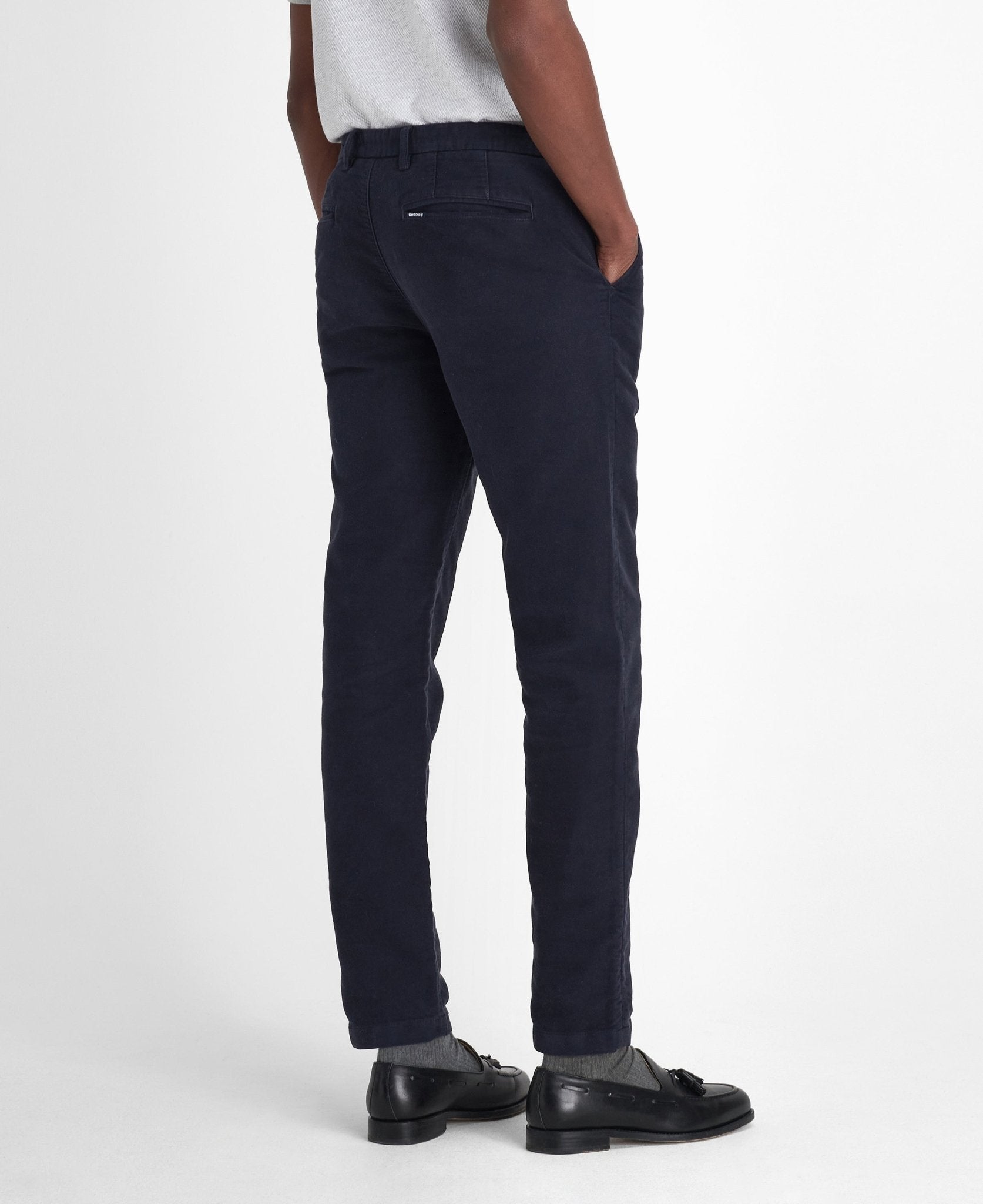 Young Ideas & Henmores -Moleskin Tailored Fit Trouser -SN71 Dark Sand -32/32