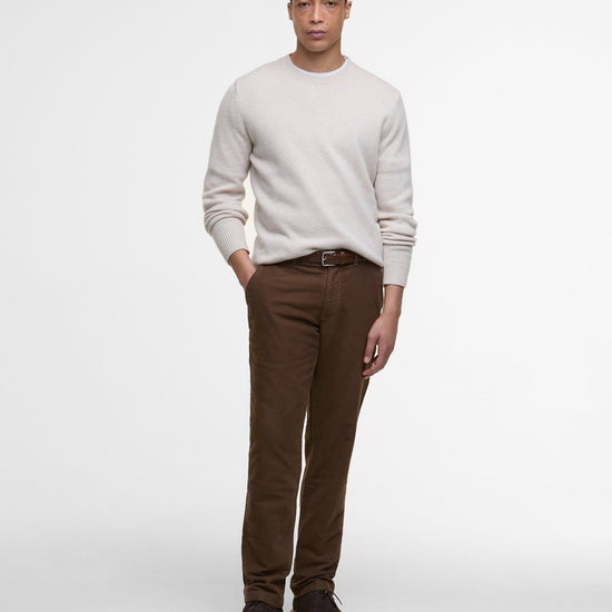 Young Ideas & Henmores -Moleskin Tailored Fit Trouser -SN71 Dark Sand -32/32