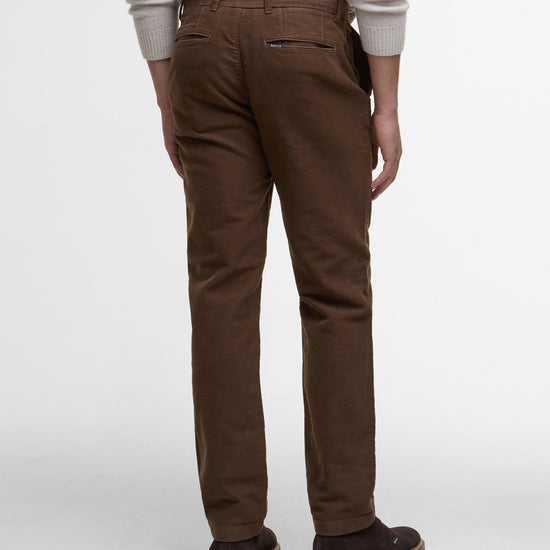 Young Ideas & Henmores -Moleskin Tailored Fit Trouser -SN71 Dark Sand -32/32
