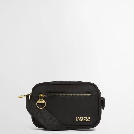Young Ideas & Henmores -Monaco Baffle Quilt Crossbody Bag -BK11 Black -OS