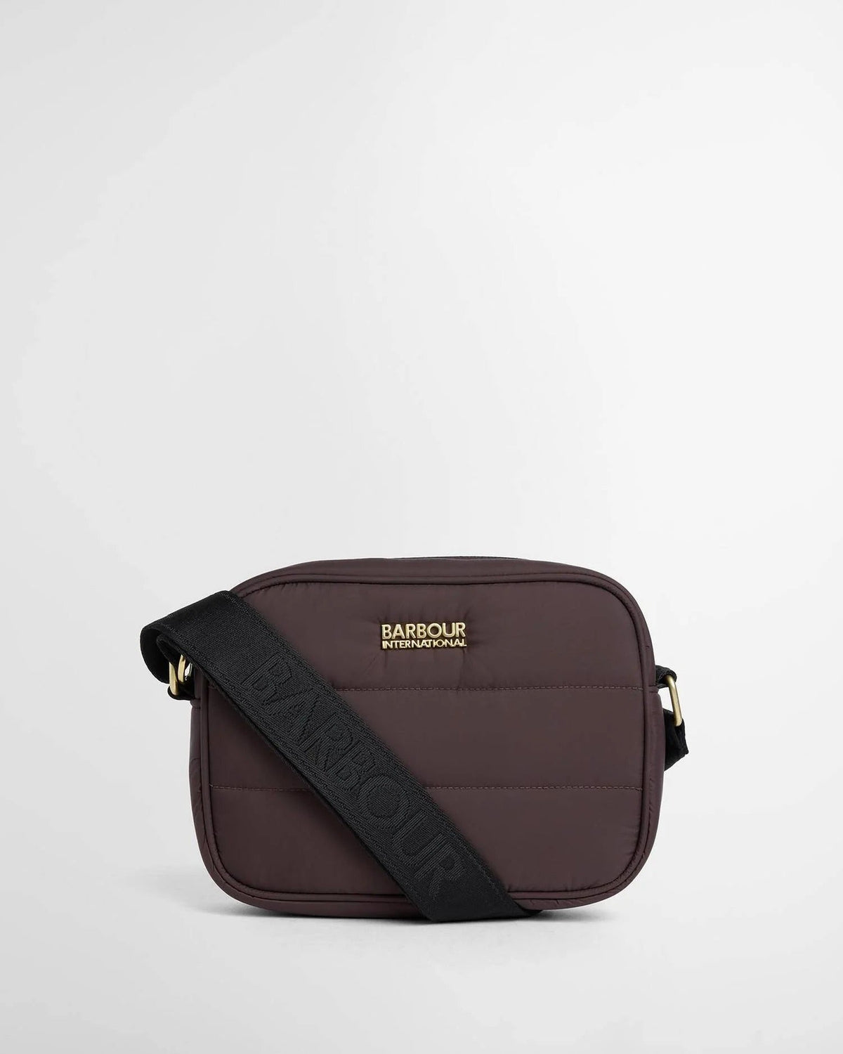 Young Ideas & Henmores -Monaco Baffle Quilt Crossbody Bag -BR91 Truffle -OS