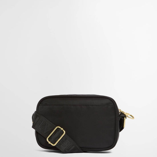 Young Ideas & Henmores -Monaco Baffle Quilt Crossbody Bag -BR91 Truffle -OS