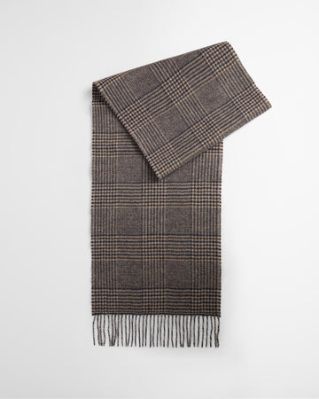 Young Ideas & Henmores -Mya Reversible Scarf -BR91 Mocha -OS