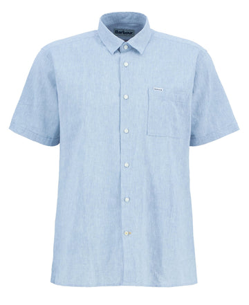 Young Ideas & Henmores - Nelson S/S Summer Fit Shirt - BU23 Lead - M
