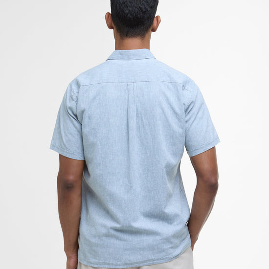 Young Ideas & Henmores - Nelson S/S Summer Fit Shirt - BU23 Lead - M