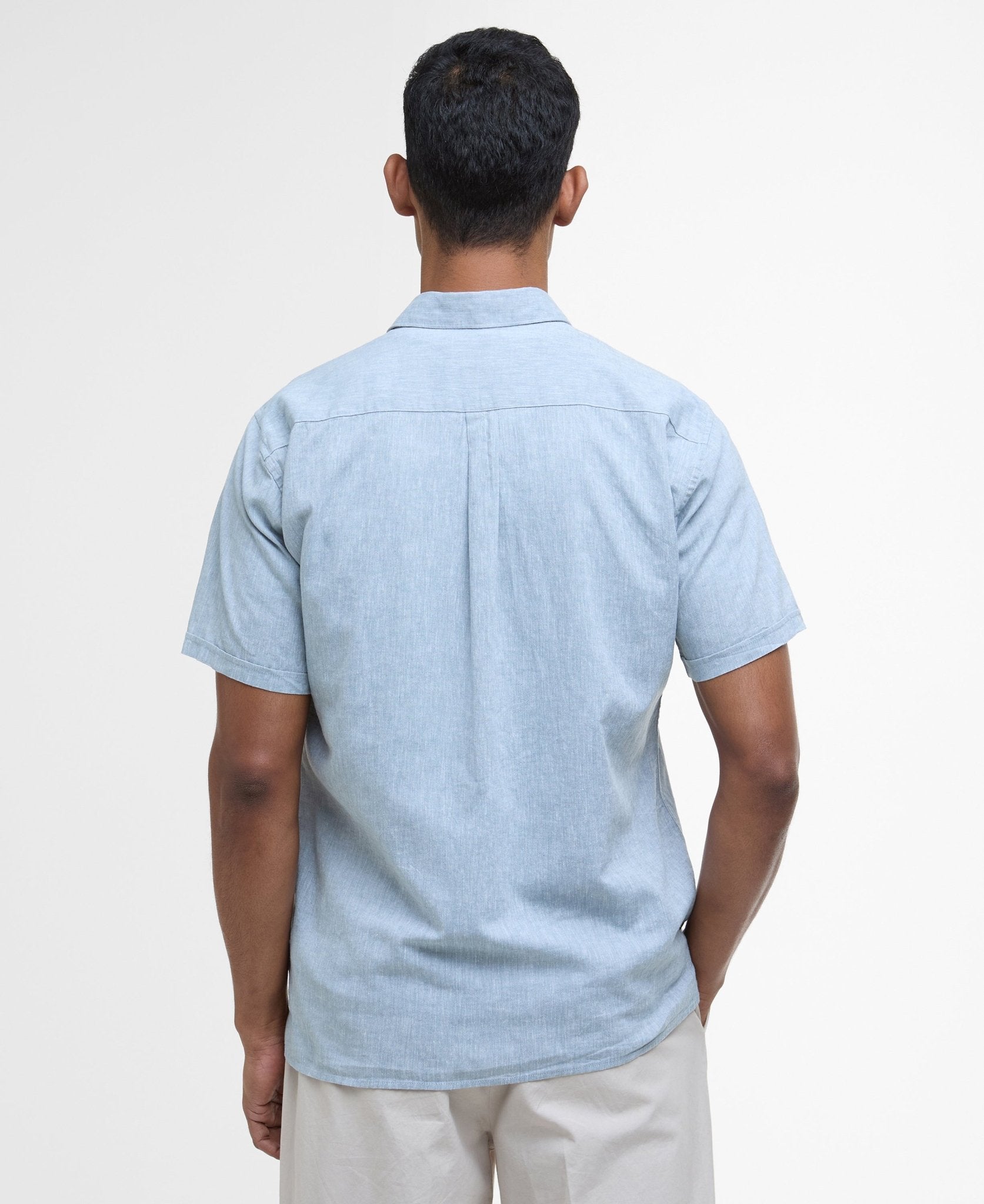 Young Ideas & Henmores - Nelson S/S Summer Fit Shirt - BU23 Lead - M