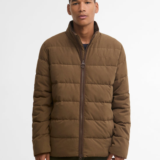 Young Ideas & Henmores -Noree Quilted Jacket -SN52 Dark Sand -L