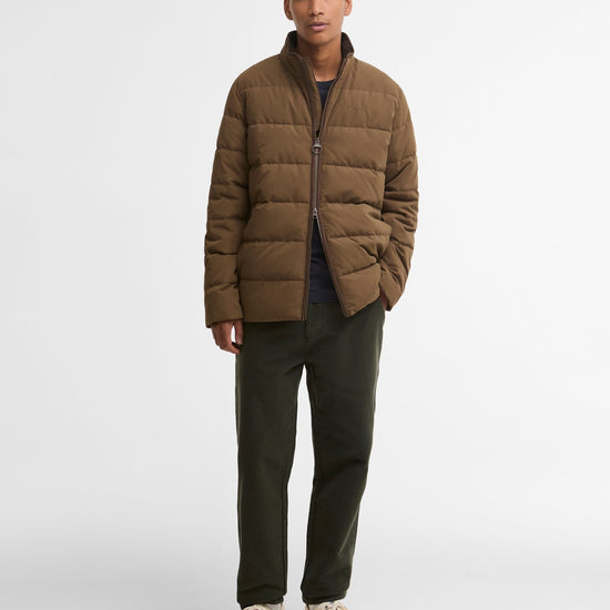 Young Ideas & Henmores -Noree Quilted Jacket -SN52 Dark Sand -L