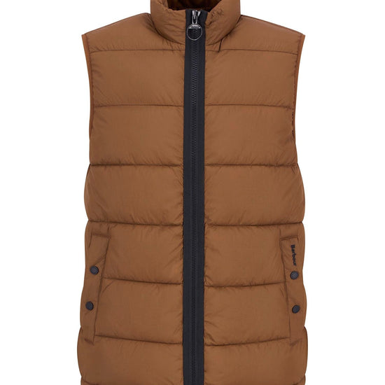 Young Ideas/Henmores - Offshore Quilted Gilet - BR51 Umber - M