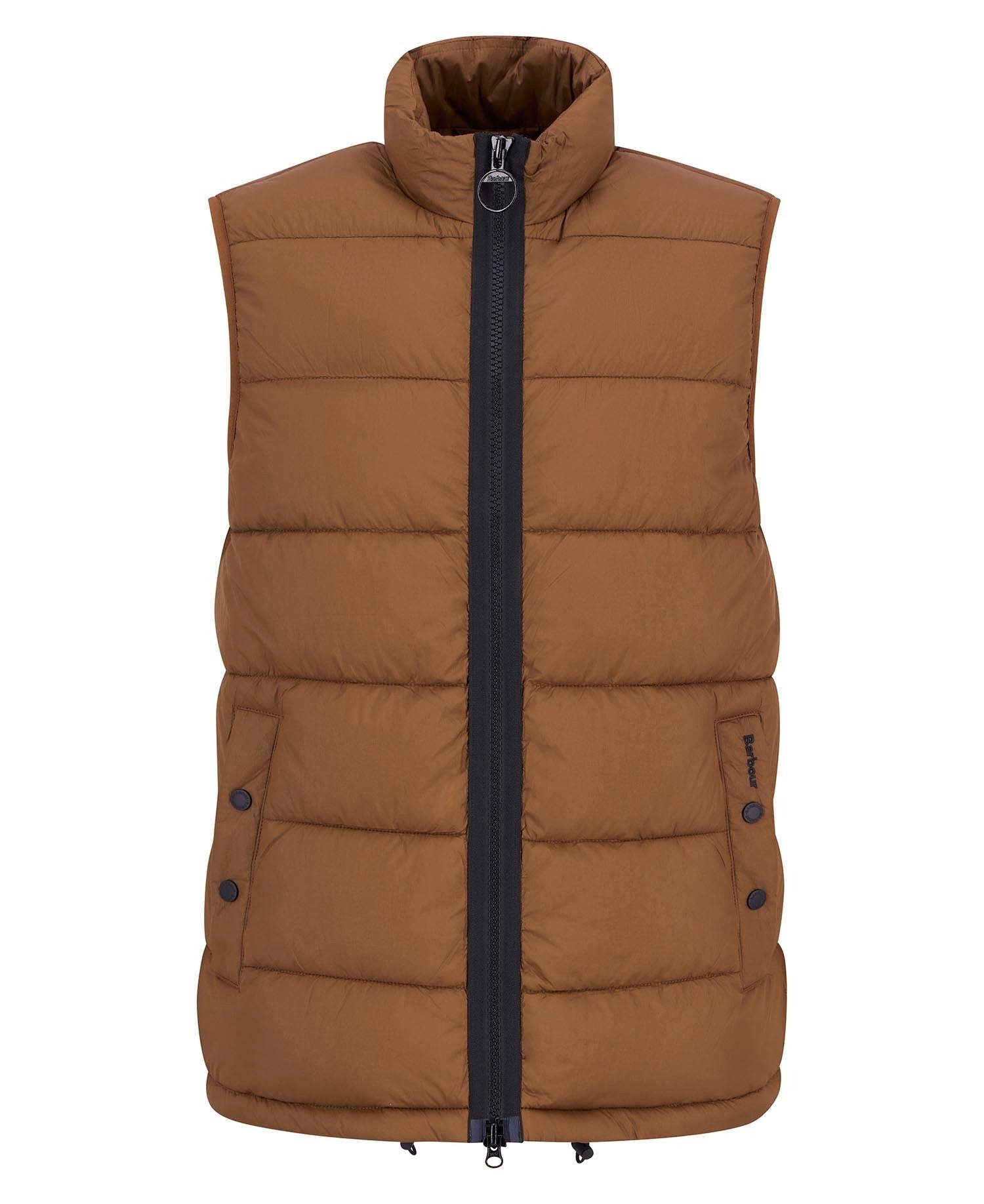 Young Ideas/Henmores - Offshore Quilted Gilet - BR51 Umber - M