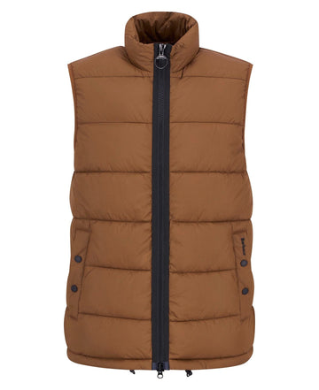 Young Ideas/Henmores - Offshore Quilted Gilet - BR51 Umber - M