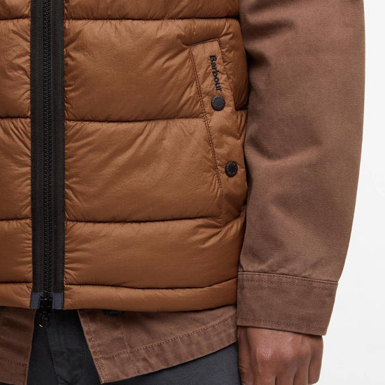 Young Ideas/Henmores - Offshore Quilted Gilet - BR51 Umber - M